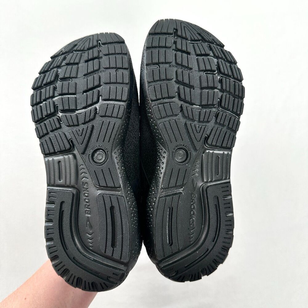 Brooks Ghost 16 Running Shoes Sneakers Womens Size 10 Wide D Black 1204071D020 - Picture 9 of 12